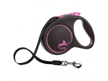 Flexi Black Design L opasok 5 m ružovej 50 kg