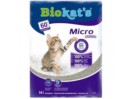 Podestýlka Cat Biokat's Micro Classic 14l