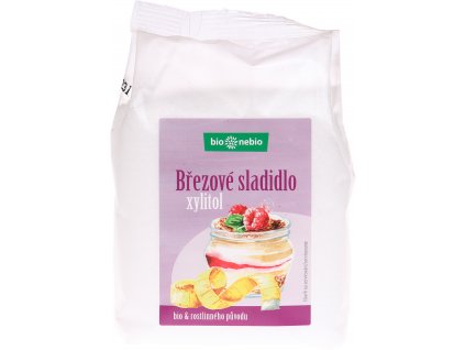 Bio březové sladidlo bio*nebio 500 g  + Při koupi 12 a více kusů 3% Sleva