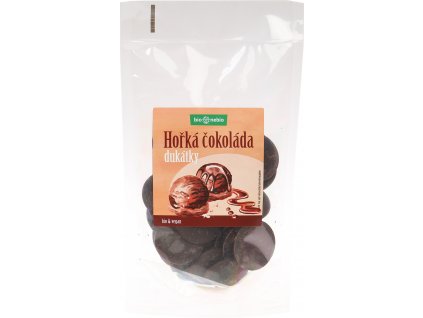 Bio dukátky z hořké čokolády bio*nebio 100 g  + Při koupi 12 a více kusů 3% Sleva