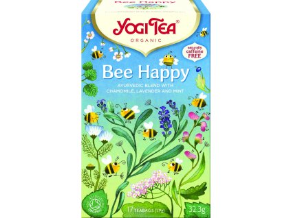 Happy Buzz Tea 17 tasak 32,3 g BIO YOGI TEA  + Při koupi 12 a více kusů 3% Sleva