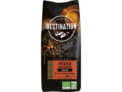 Bio káva zrnková Peru Destination 1 kg  + Při koupi 12 a více kusů 3% Sleva