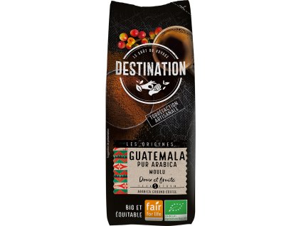 Bio káva mletá Guatemala Destination 250 g  + Při koupi 12 a více kusů 3% Sleva