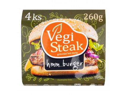 Vegi steak hmm...burger 260 g VETO ECO