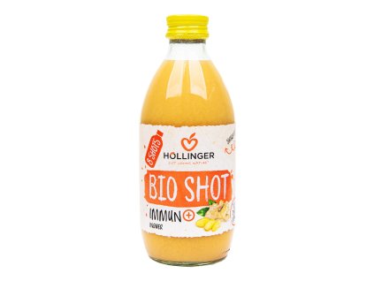 Fruit shot with ginger 330 ml BIO HOLLINGER