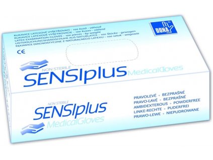 Handschuhe nicht sterilisieren. Latex SENSI plus L 100 Stück ohne Puder