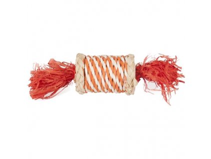 Natural sisal/rustle roller 17cm Flamingo