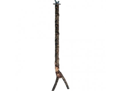 Biban de pasăre natural Y cu șurub 40cm Flamingo