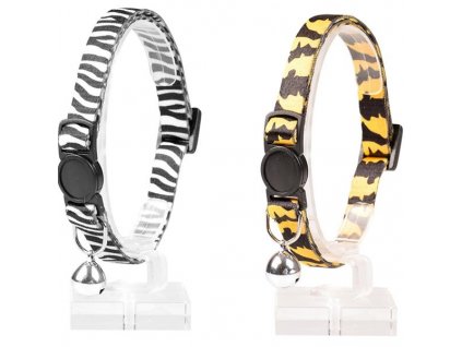 Collar cat nylon ZOO mix 20-35/10mm Duvo+