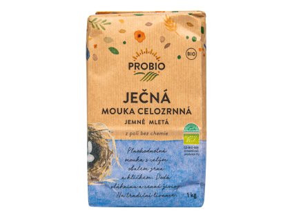 Múka jačmenná celozrnná jemne mletá 1 kg BIO PROBIO
