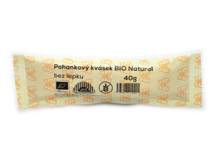 Pohankový kvásek BIO bez lepku - Natural 40g  + Při koupi 12 a více kusů 3% Sleva