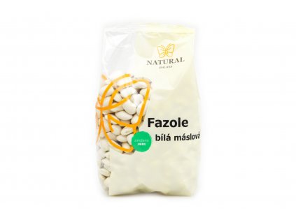 Fazole bílá máslová střední - Natural 500g  + Při koupi 12 a více kusů 3% Sleva