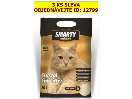 SMARTY exclusive silikátové stelivo 10 l