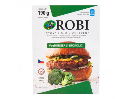 VegBURGER s brokolicí 190 g ROBI