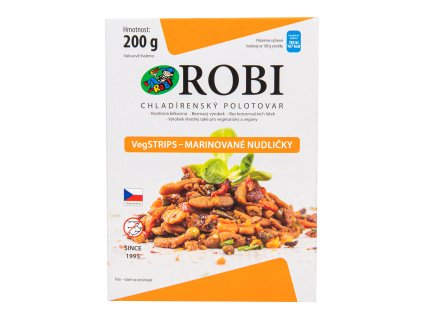 VegSTRIPS marinované nudličky 200 g ROBI