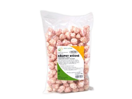 Raspberry rice crisps 150g
