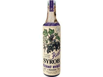 Kitl syrob Čierne ríbezle s dužninou 500ml