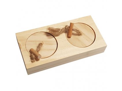 Interactive rodent toy Cas 12x6x2.5cm Duvoplus