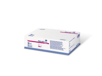 Rukavice nesteril. nitril white Peha-soft 200ks S