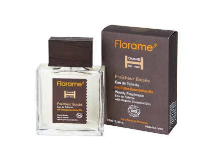 Eau de toilette HOMME Fresh Woods 100 ml BIO FLORAME