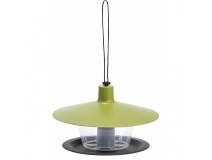 Outdoor plastic feeder Finch Plastia green 28.5 x 17cm