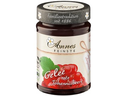 Bio džem z červeného rybízu výběrový Annes Feinste 225 g + Při koupi 12 a více kusů 3% Sleva