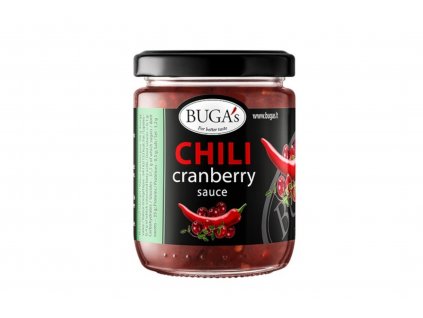 Chilli omáčka s brusinkami - Buga´s 170g  + Při koupi 12 a více kusů 3% Sleva