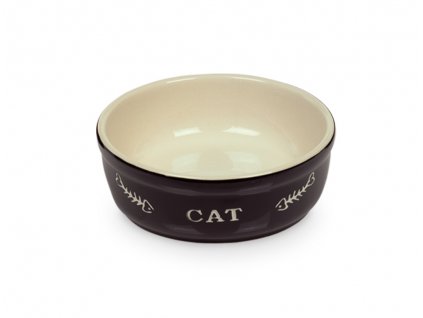 Nobby Cat keramická miska 13,5 cm černá 250ml  + 3% SLEVA se Slevovým kupónem: bonus