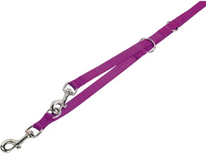 Nobby CLASSIC nylon leash 200cm / 25mm raspberry