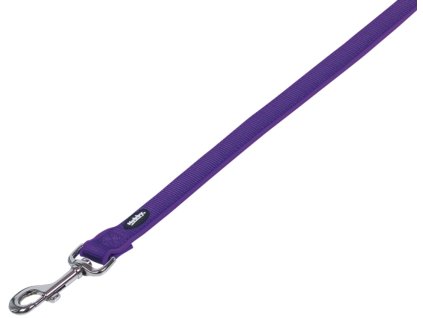 Nobby CLASSIC PRENO vodítko neoprén M/L 120cm fialová