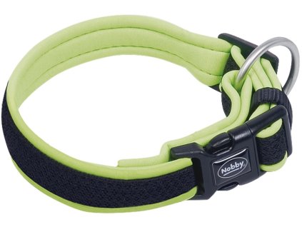 Nobby MESH PRENO collar neoprene yellow L/XL 50-65cm
