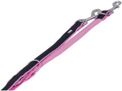 Nobby MESH PRENO leash neoprene pink M/L 200cm