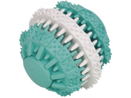 Nobby Dental hračka pre psov gumová malá lopta s mätou 6cm