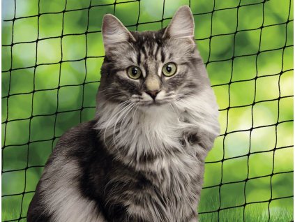 Nobby protective net L for cats black 8x3m