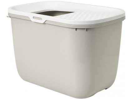 Savic Hop In cat toilet with top entry beige 59x39x38cm
