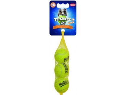 Nobby hračka tenisový míček XS pískátko 4,5cm 3ks  + 3% SLEVA se Slevovým kupónem: bonus
