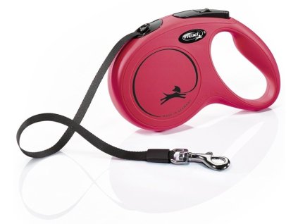 Flexi NEW CLASSIC M öv 5m/25kg piros