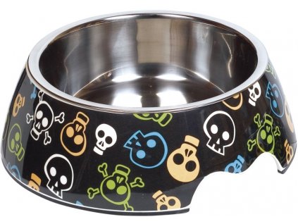 Nobby nerez miska v pouzdře s lebkou 700ml