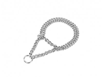 Guler lanț Nobby semi-strângere crom dublu rând 35cm  + 3% SLEVA se Slevovým kupónem: bonus