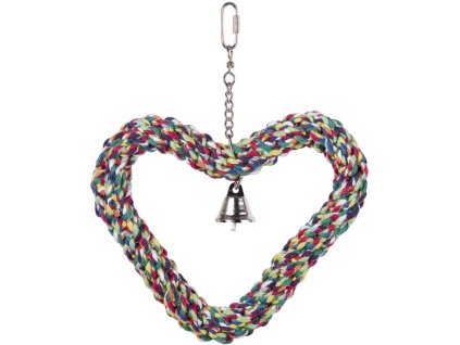 Jucărie papagal în formă de inimă Nobby 27x21cm + 3% SLEVA se Slevovým kupónem: bonus