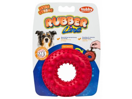 Nobby erős gumi csemege játék kör 10,5 cm  + 3% SLEVA se Slevovým kupónem: bonus