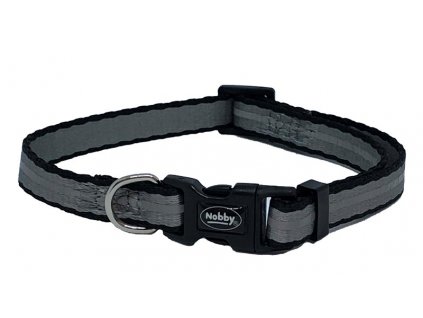 Nobby Mini Reflect reflexní obojek XS-S 20-35cm šedý