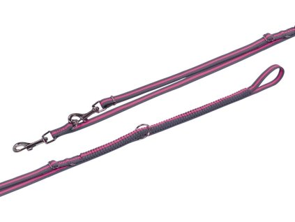Nobby VARIADO leash with shock absorber L-XL 210-240cm pink