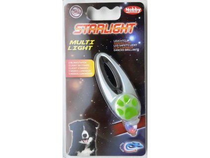 Starlight Multi Light flashing pendant transparent 1pc