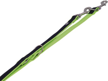 Nobby MESH PRENO póráz neoprén zöld neon XS/S 200cm  + 3% SLEVA se Slevovým kupónem: bonus