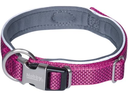 Nobby CLASSIC PRENO ROYAL collar neoprene pink SM 38-47cm