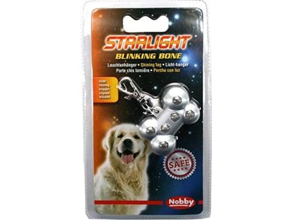 Nobby Starlight flashing large pendant 4.5 x 3 cm 1pc