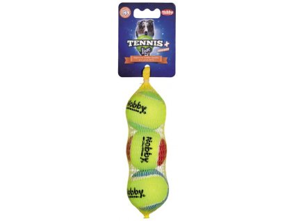 Nobby Tennis Line toy tennis ball colored S 5.5cm 3pcs