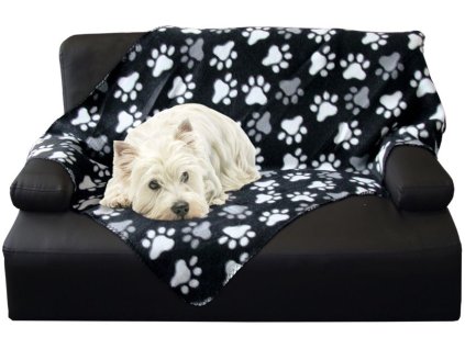 Nobby Classic PIPPA fleece blanket black 100x150cm
