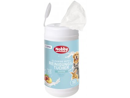 Nobby wet wipes for dogs and cats tube 50pcs